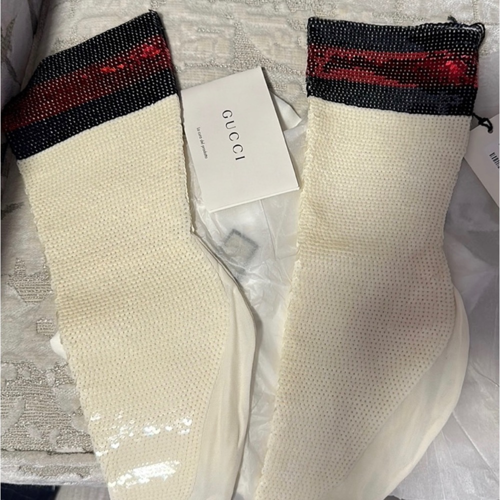 Gucci sequin socks